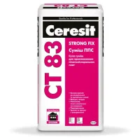Ceresit СТ 83 Суміш для приклеювання пінополістиролу, 25 кг